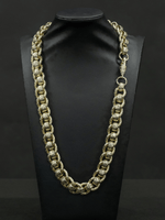 9ct Gold Filled Roller-Ball Belcher Chain 15mm