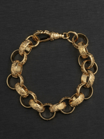 9ct Gold Filled Belcher Bracelet 16mm