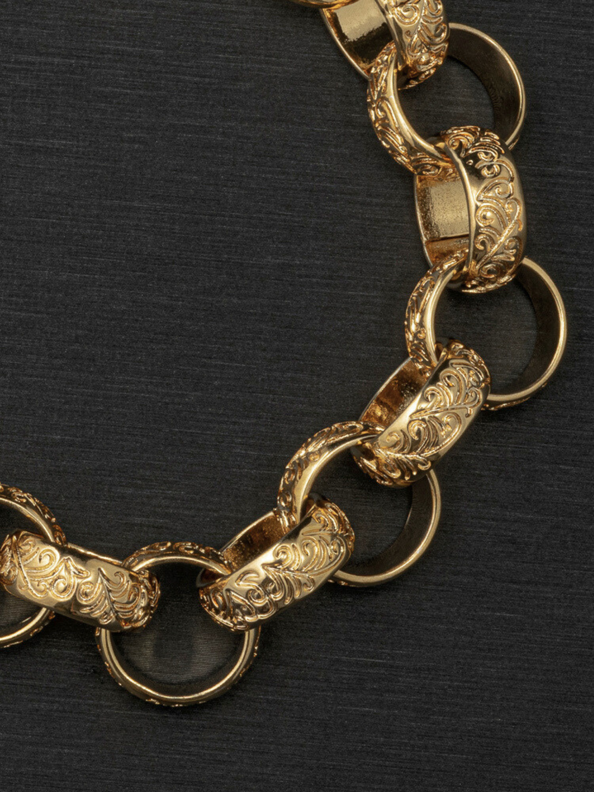 9ct Gold Filled Belcher Bracelet 16mm