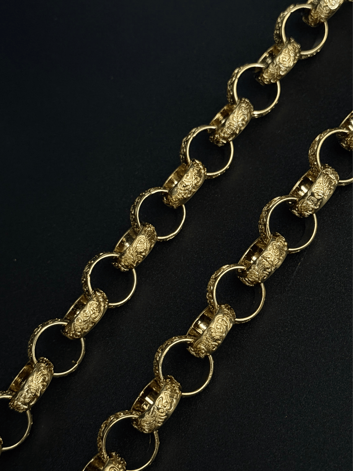 9ct Gold Filled Belcher Bracelet 16mm