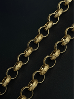 9ct Gold Filled Belcher Bracelet 16mm