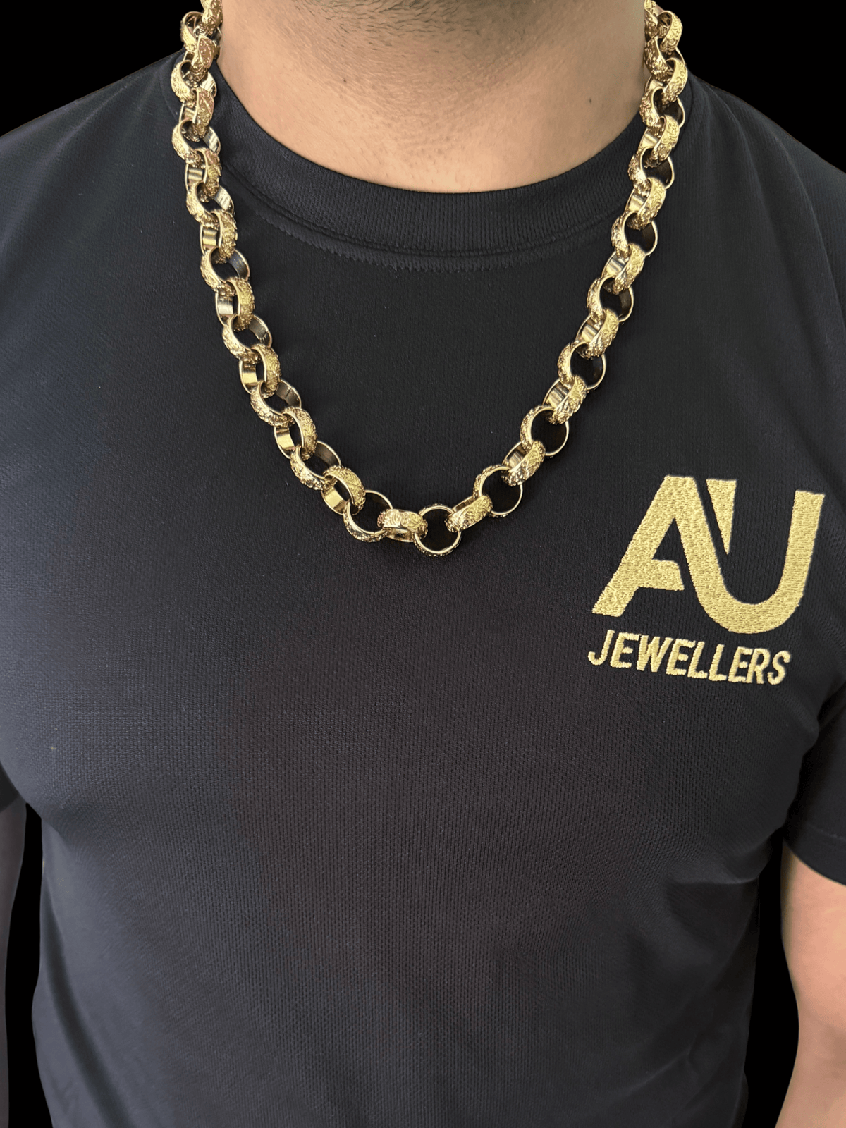9ct Gold Filled Belcher Chain 16mm