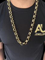 9ct Gold Filled Belcher Chain 16mm