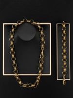 9ct Gold Filled Belcher Set 16mm