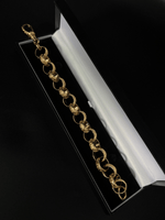 9ct Gold Filled Belcher Bracelet 16mm