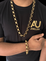 9ct Gold Filled Belcher Set 16mm