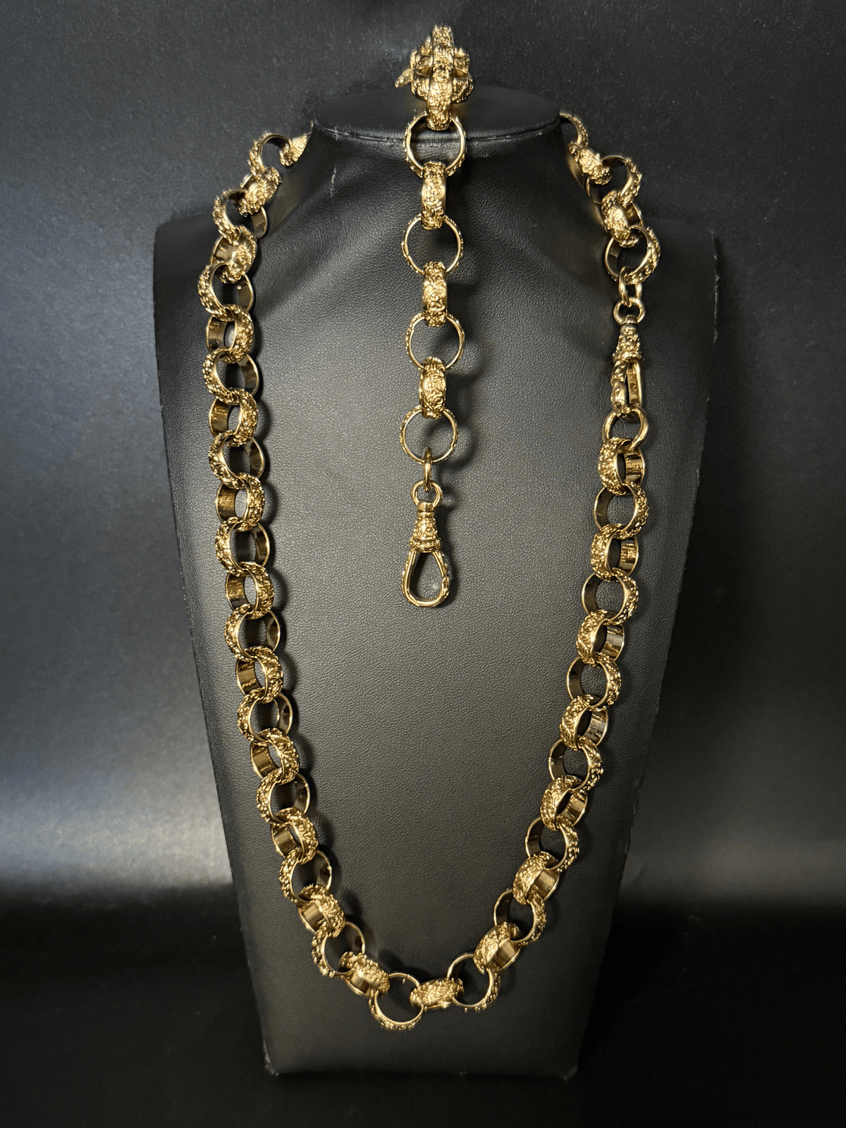 9ct Gold Filled Belcher Set 16mm