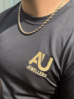 9ct Gold Filled Rope Chain 6mm