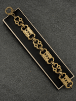 9ct Gold Filled XL Stars & Bars Set 20mm