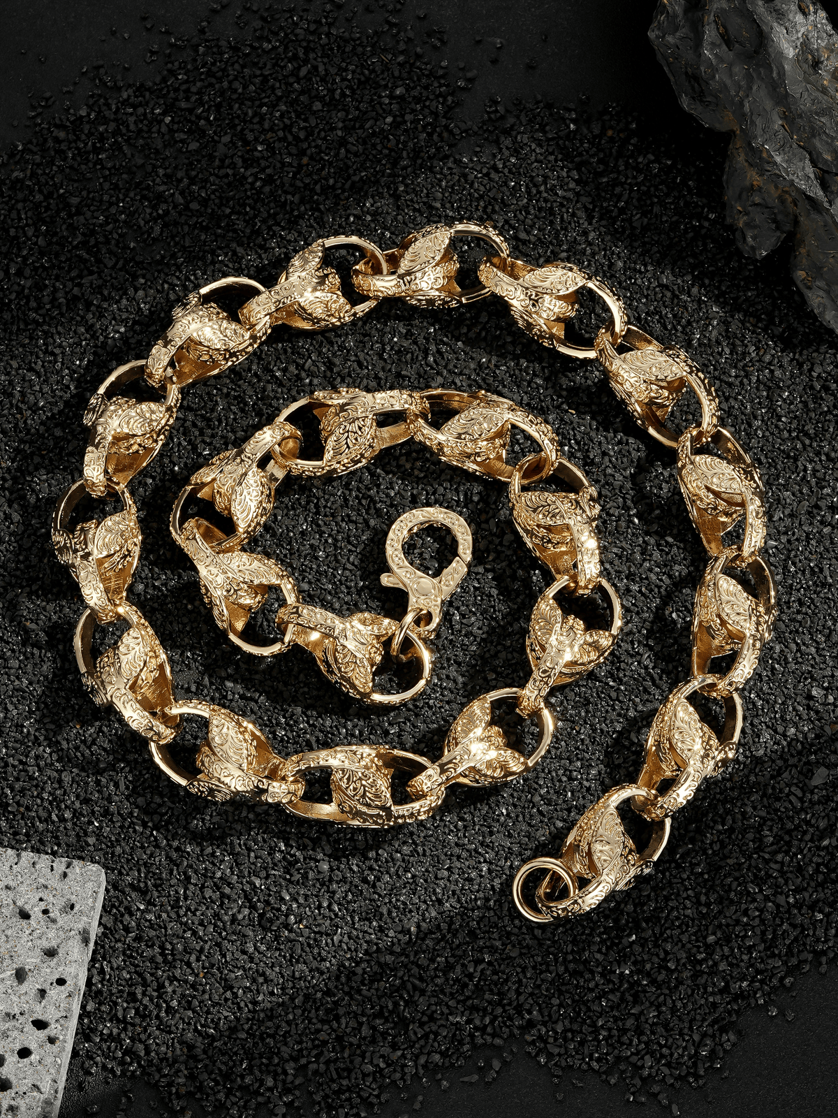 9ct Gold Filled XL Tulip Chain 20mm