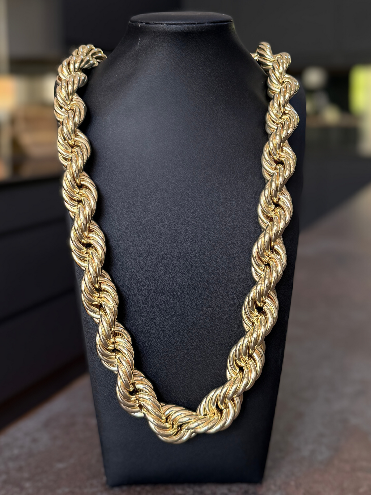 9ct Gold Filled XL Rope Chain 20mm