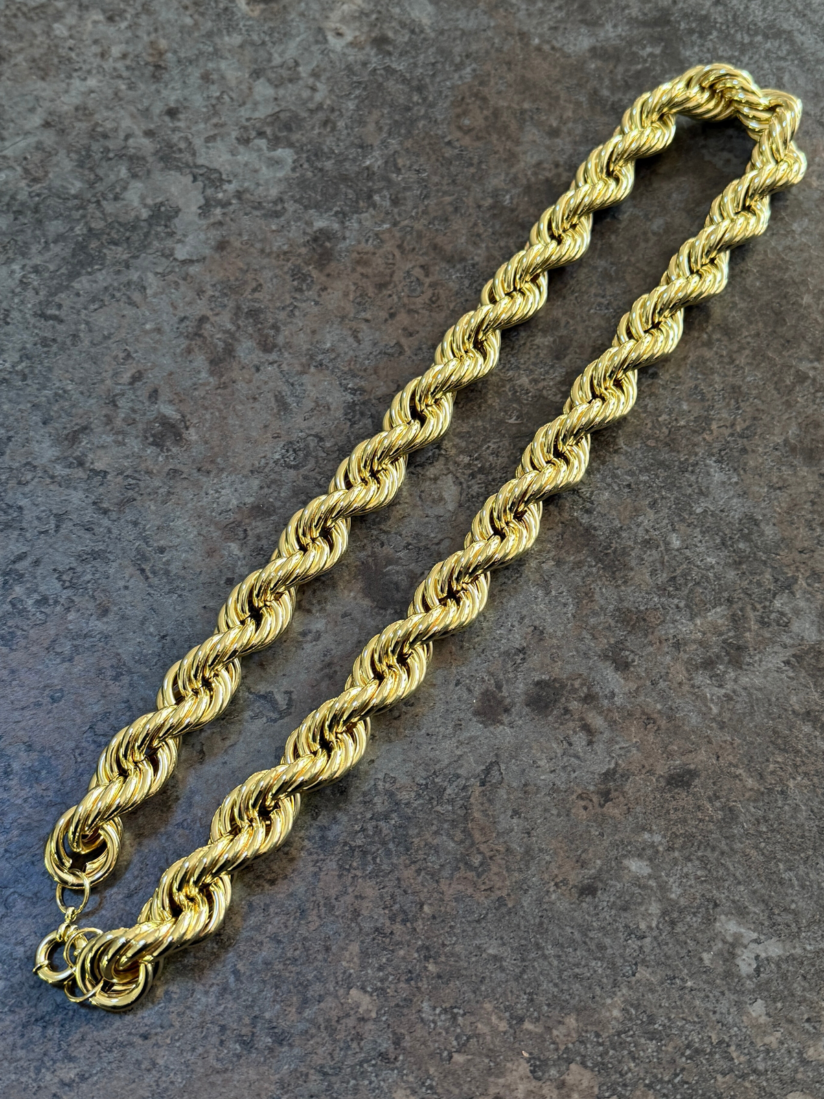 9ct Gold Filled XL Rope Chain 20mm
