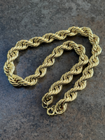 9ct Gold Filled XL Rope Chain 20mm