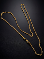 9ct Gold Filled Rope Chain 3mm