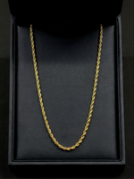 9ct Gold Filled Rope Chain 3mm
