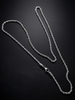 Silver Rope Chain 3mm