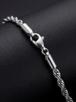 Silver Rope Chain 3mm