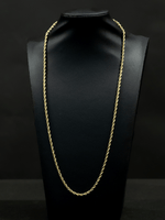 9ct Gold Filled Rope Chain 3mm