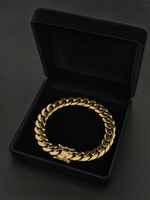Gold Filled Cuban Set 14mm
