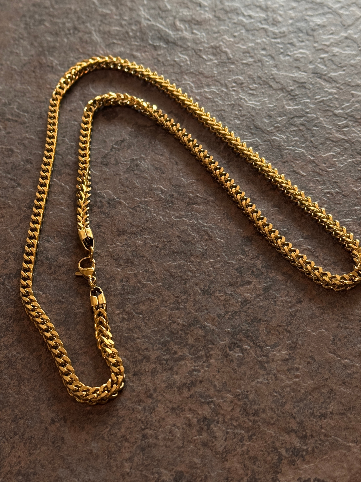 Gold Filled Franco Chain 4mm