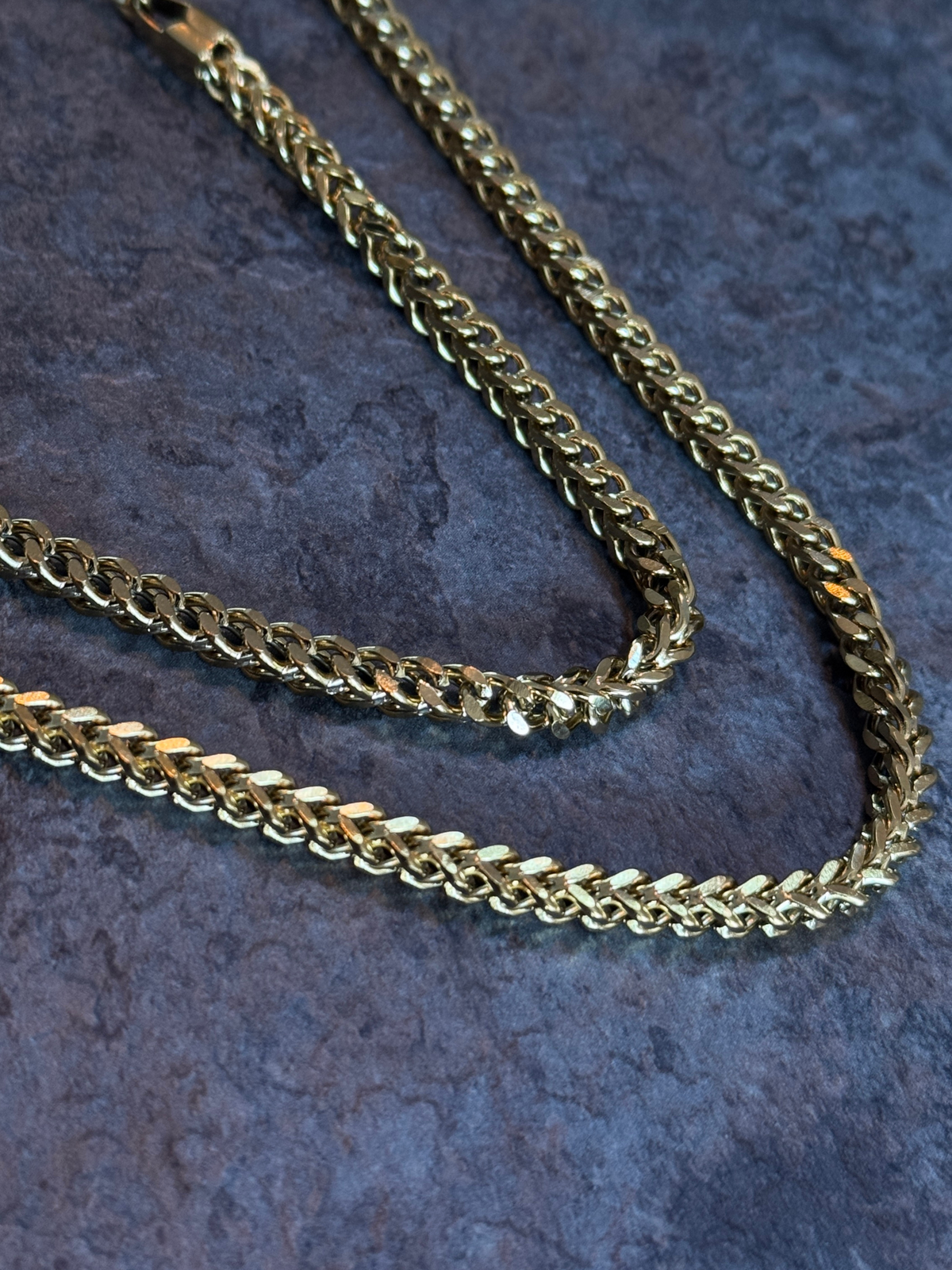 Gold Filled Franco Chain 4mm
