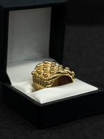 9ct Gold Filled Huge 5 Row Keeper Ring