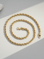 9ct Gold Filled Rope Chain 6mm