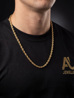 9ct Gold Filled Rope Chain 6mm