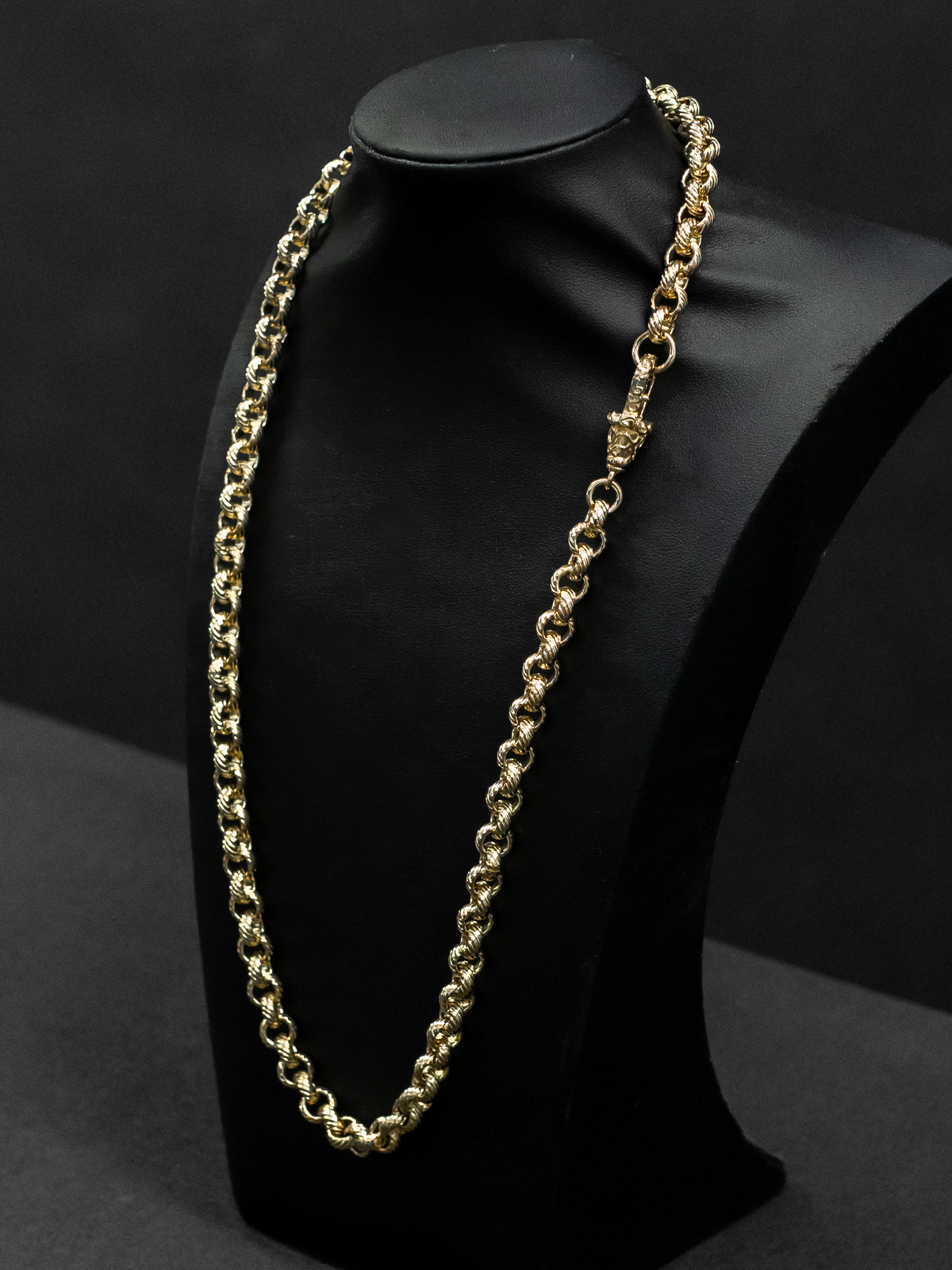 9ct Gold Filled Belcher Chain 8mm