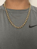 9ct Gold Filled Belcher Chain 8mm