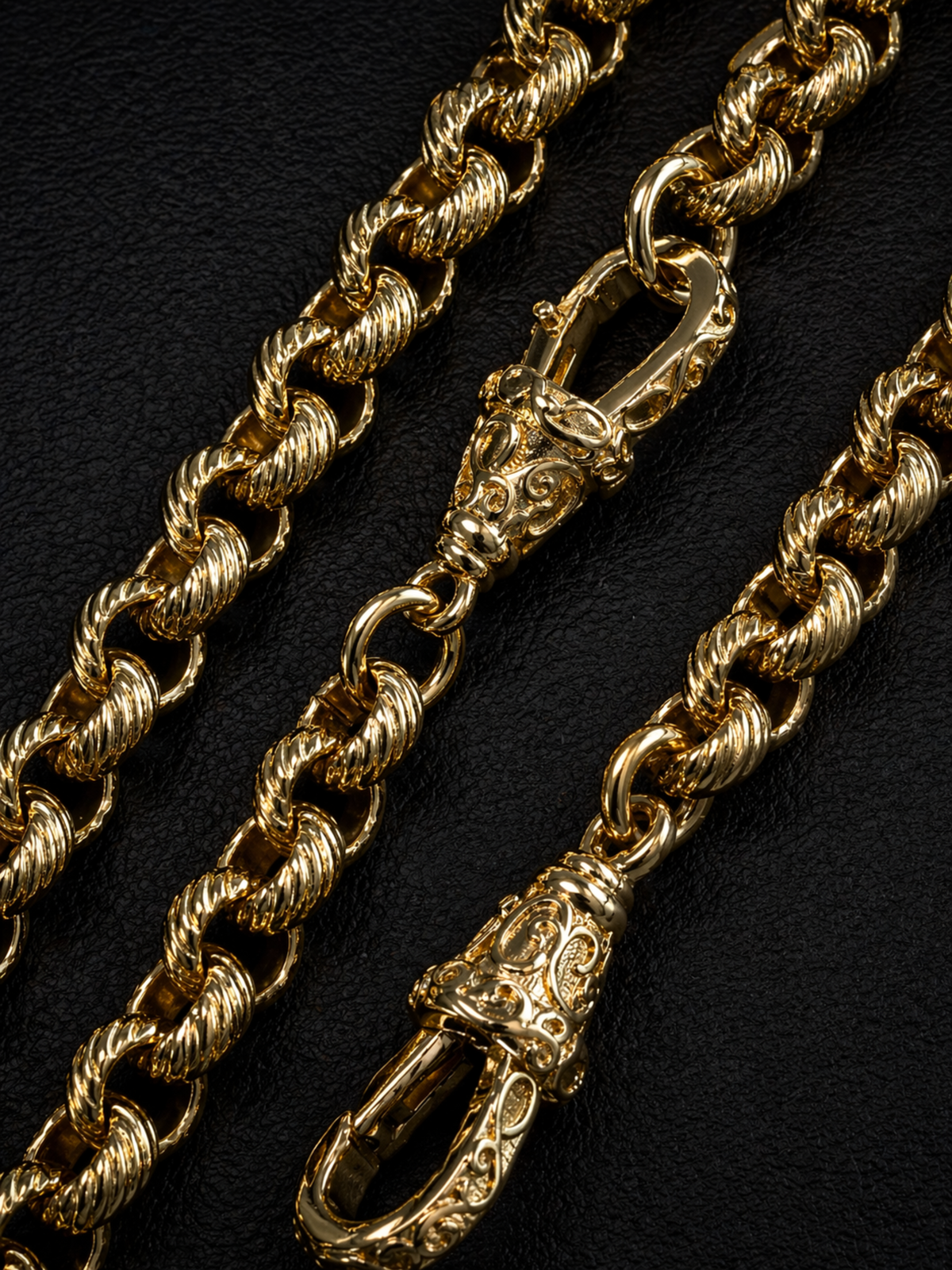 9ct Gold Filled Belcher Chain 8mm