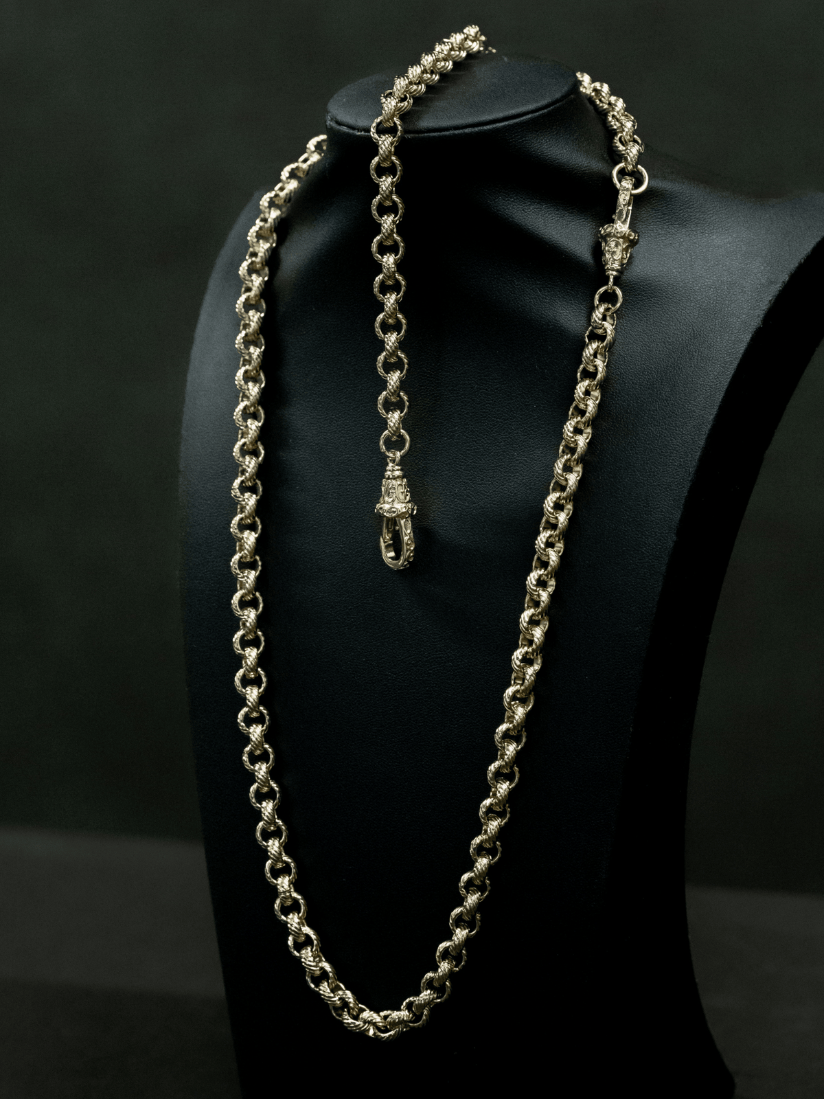 9ct Gold Filled Belcher Set 8mm