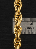 9ct Gold Filled Rope Chain 8mm