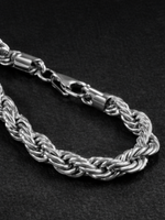 Silver Rope Chain 8mm