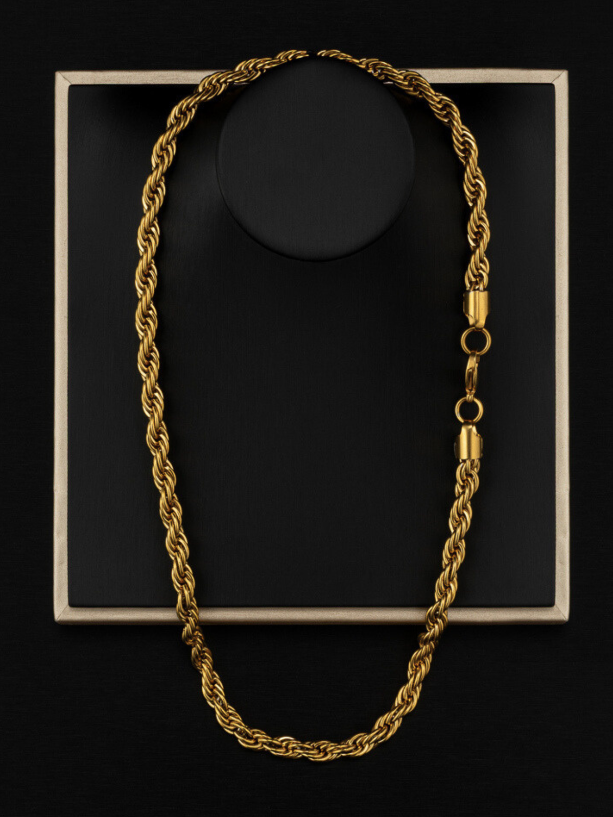 9ct Gold Filled Rope Chain 8mm
