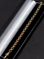 9ct Gold Filled Belcher Bracelet 8mm