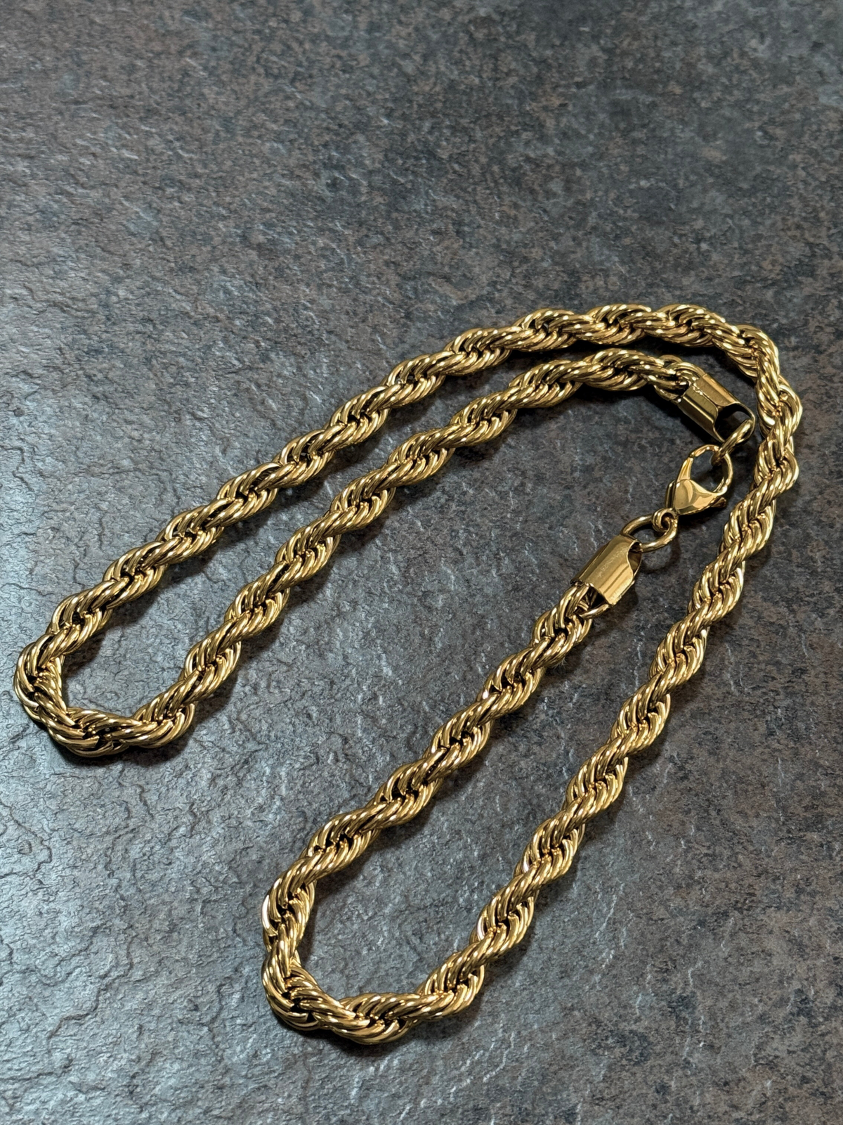 9ct Gold Filled Rope Chain 8mm