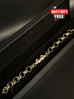 Gold Filled Kids Charm Belcher Bracelets