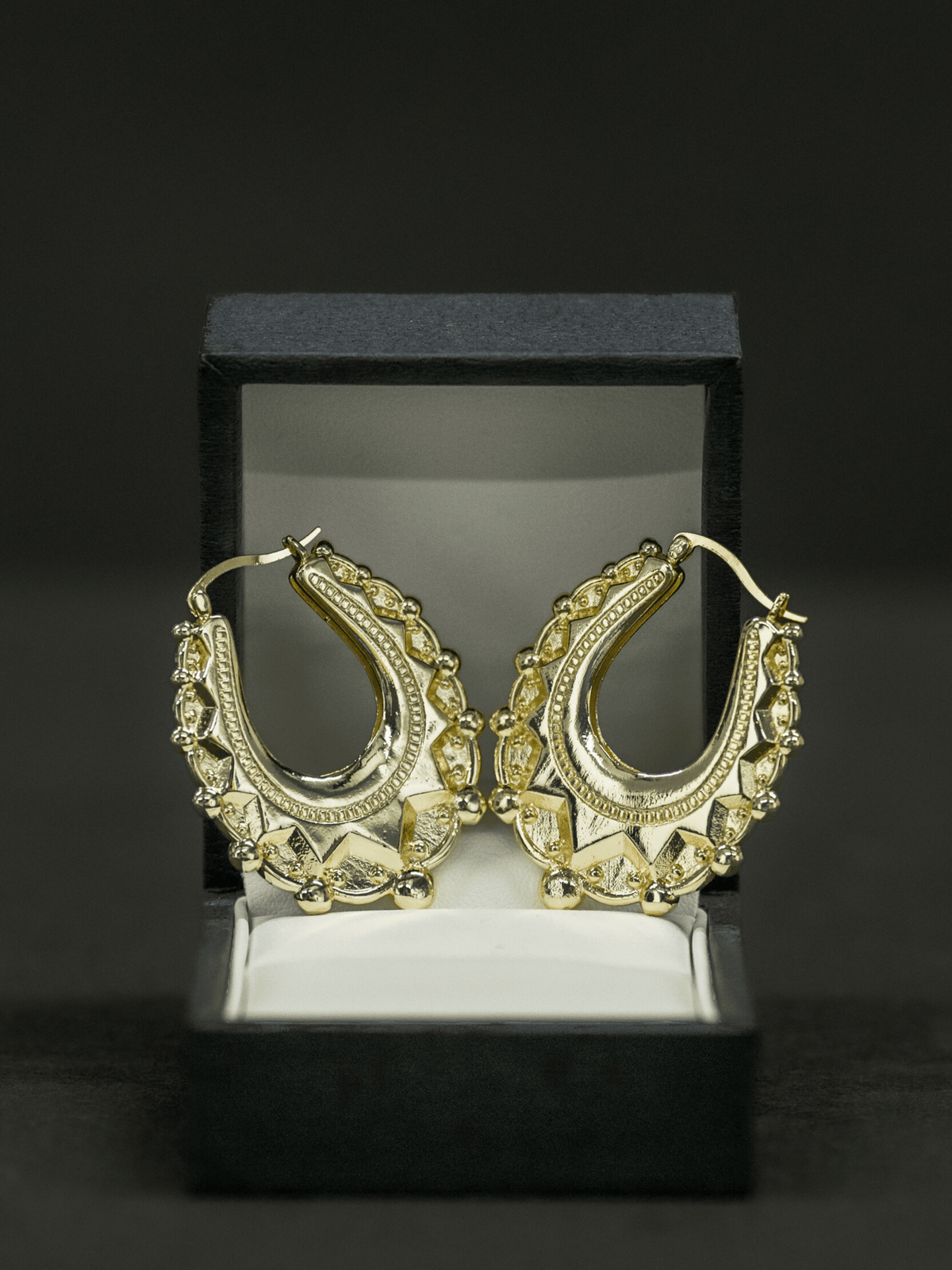 9ct Gold filled Creole Earrings XL