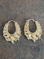 Gold filled XL Creole Earrings 50mm (Long)