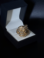 9ct Gold Filled Diamond Knot Ring