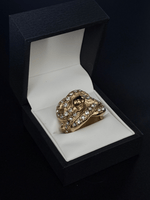 9ct Gold Filled Diamond Knot Ring