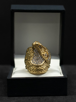 9ct Gold Filled Diamond Saddle Ring