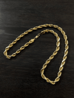 *NEW* 9ct Gold Filled Diamond Cut Rope Chain 10mm