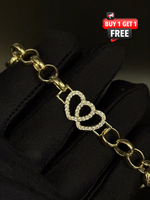 Gold Filled Kids Charm Belcher Bracelets