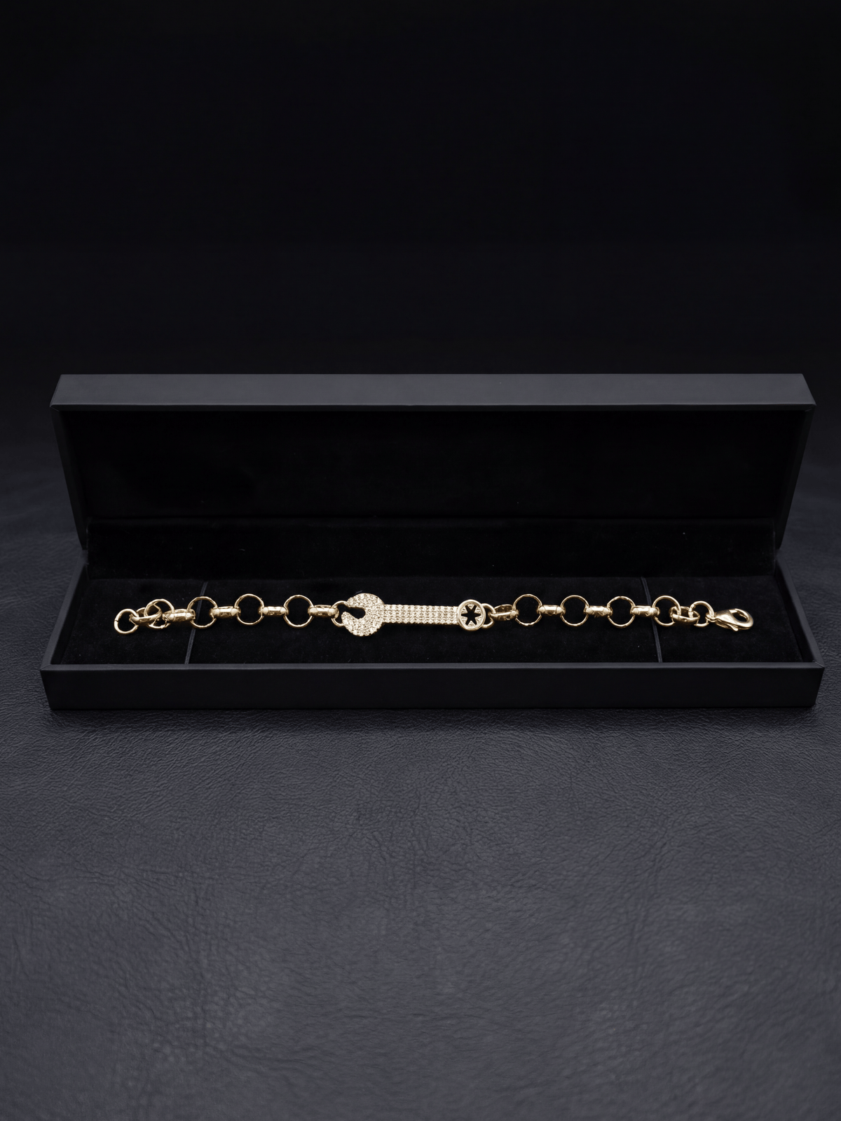 Gold Filled Kids Charm Belcher Bracelets