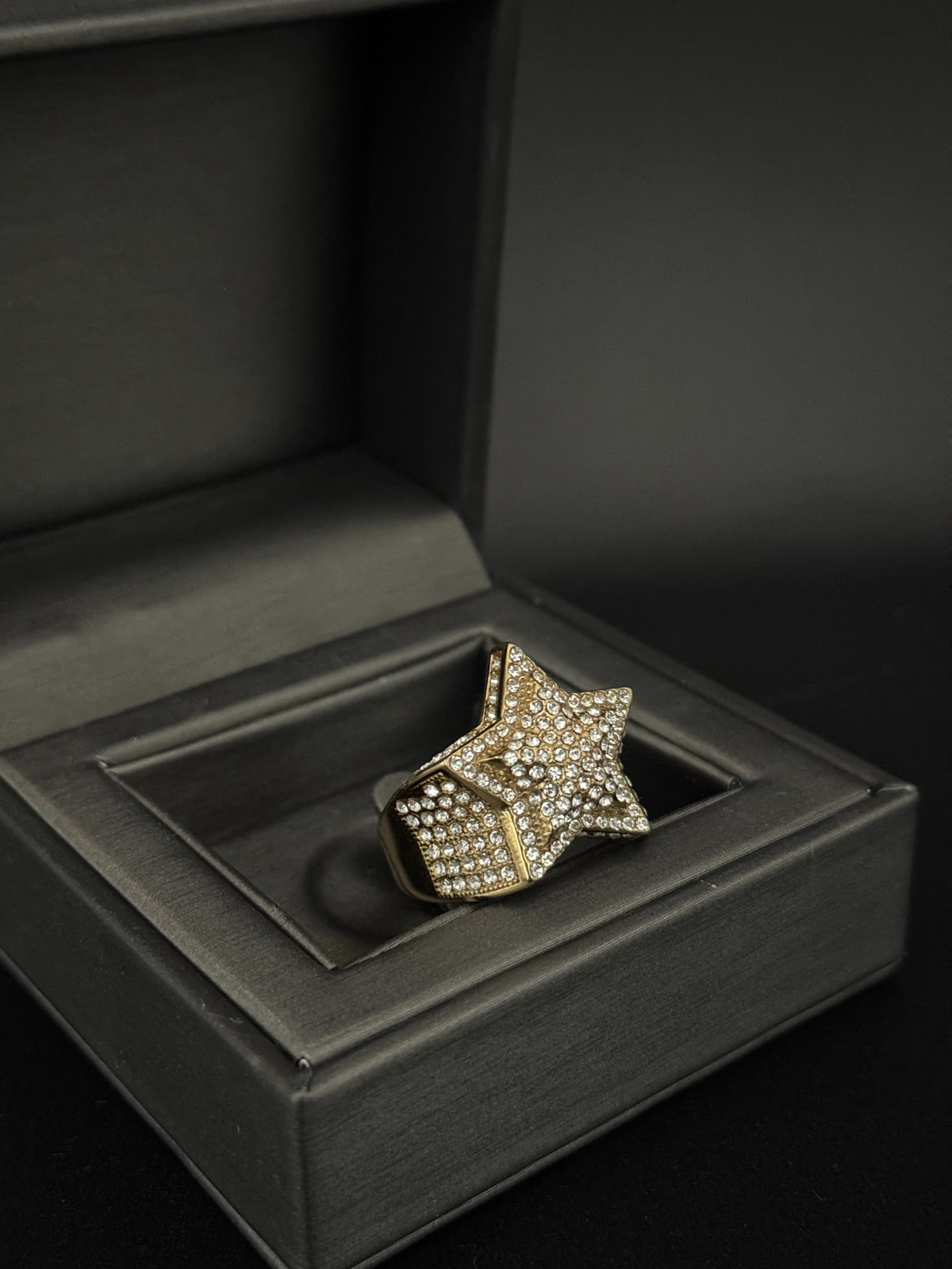 9ct Gold Filled Diamond Star Ring
