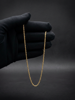 9ct Gold Filled Rope Chain 3mm