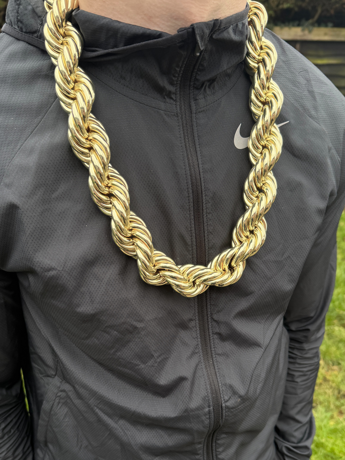 WORLDS BIGGEST -9ct Gold Filled Rope Chain 30mm