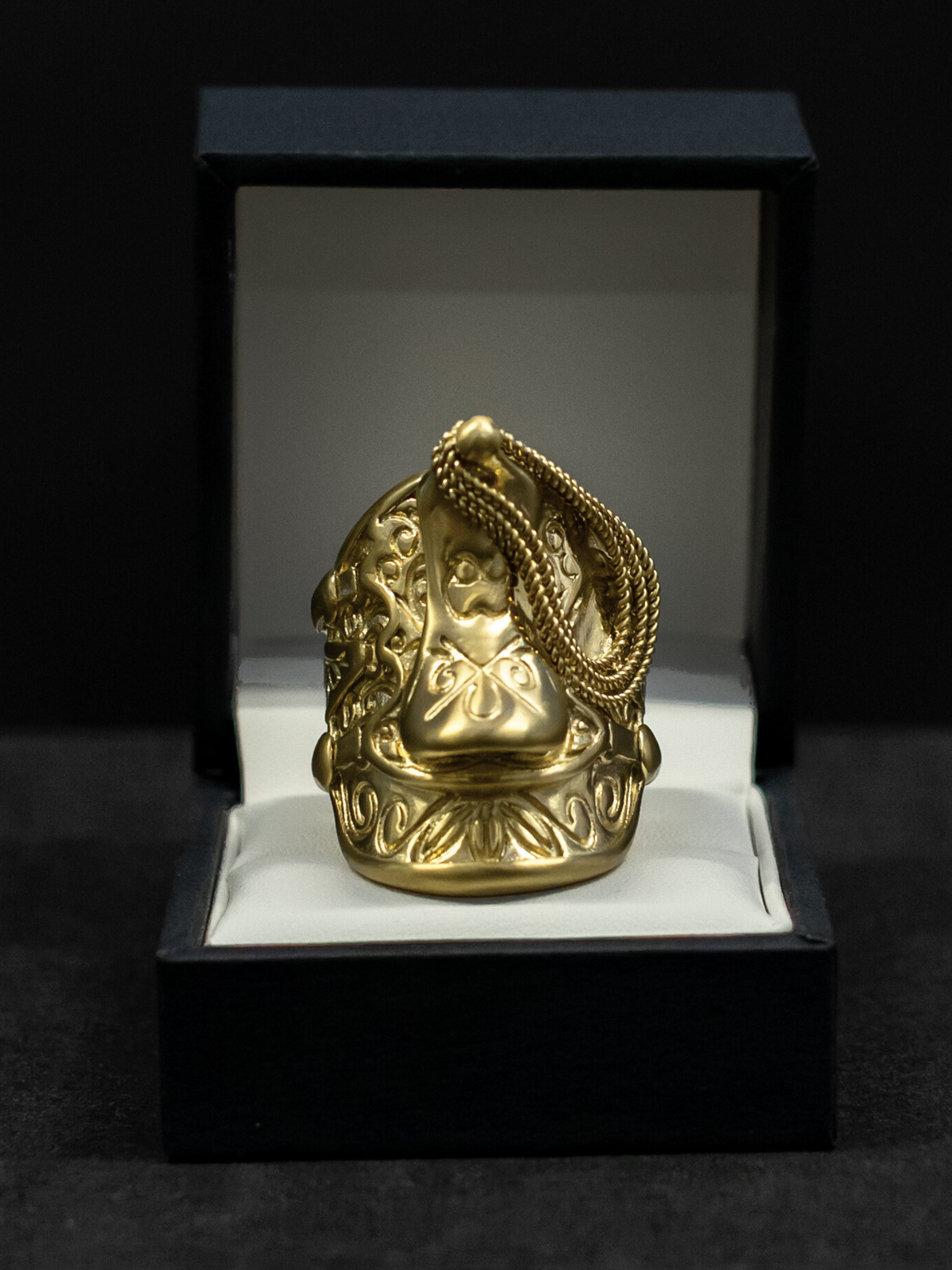 9ct Gold Filled XXL Saddle Ring